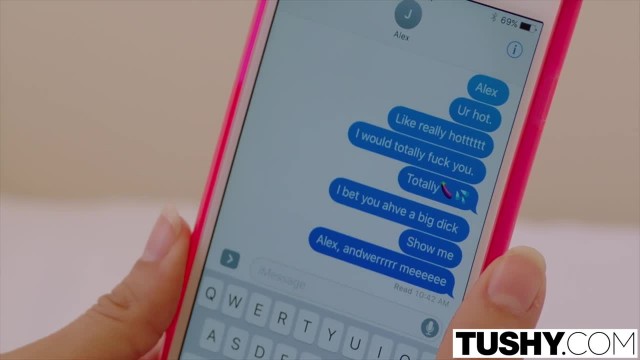 Нежный анальный секс в постели - #1